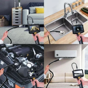 Endoscópio Industrial Micro Câmera 0.8mm Sonda 10m Inspeção - Imagem 5