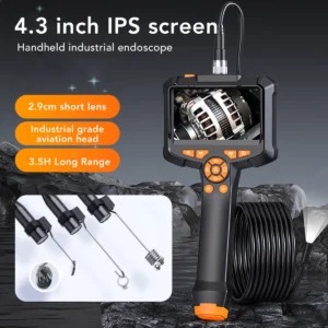 Endoscópio Industrial Micro Câmera 0.8mm Sonda 10m Inspeção - Imagem 3