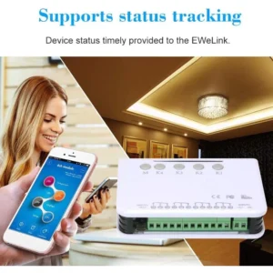 EWeLink Inteligente Interruptor de Controle Remoto Sem Fio Módulo Universal - Imagem 3