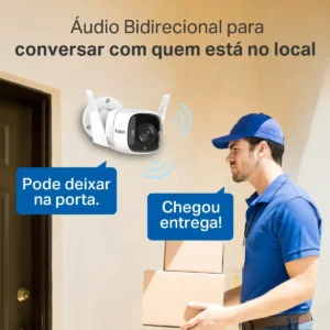 Tapo C320WS Câmera de Segurança Wifi 2K QHD Colorida IP66 - Imagem 6