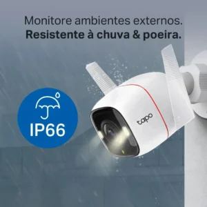 Tapo C320WS Câmera de Segurança Wifi 2K QHD Colorida IP66 - Imagem 7