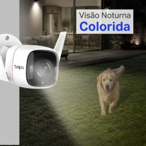 Tapo C320WS Câmera de Segurança Wifi 2K QHD Colorida IP66 - Imagem 4