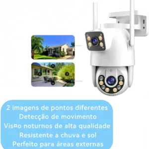 Câmera De Segurança A'gold Plus Cam-10 Wi-fi C/visão Noturna - Imagem 2