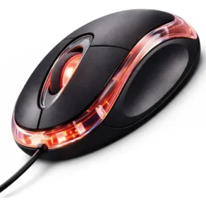 Mouse Convencional Com Fio Lehmox LEY-28 Preto USB Óptico Ambidestro - Imagem 6