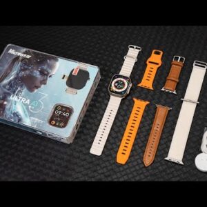Smartwatch Microwear Ultra 3 Ai 5G 2/16GB Amoled Com Chip Android Camera Wifi - Imagem 2