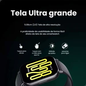 Smartwatch Xiaomi Redmi Watch 5 Active A Prova Dagua - Imagem 3