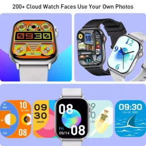 Smartwatch Peje G08 Amoled GPS Pulseira Extra A Prova D'água Prata - Imagem 5