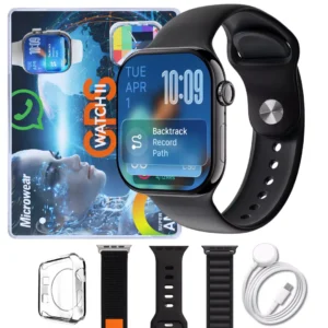 Smartwatch Microwear W11G 2GB Série 11 GPS Whatsapp A Prova D'água - Imagem 2