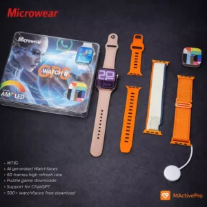 Smartwatch Microwear W11G 2GB Série 11 GPS Whatsapp A Prova D'água - Imagem 11