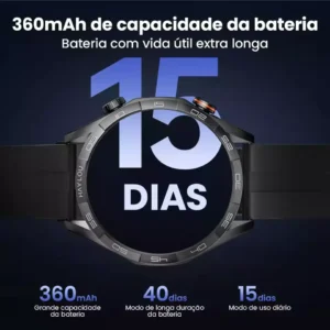 Smartwatch Haylou Solar 5 Amoled NFC A Prova Dagua Lançamento Cor Sortida Branca ou Preta - Imagem 4