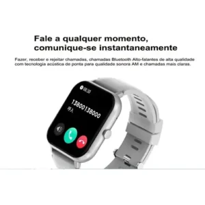 Smartwatch Peje ZW01 A Prova D'água Chamada Monitoramento - Imagem 5