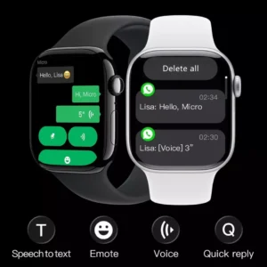 Smartwatch Microwear W11X 46mm Serie 11 1GB Whatsapp A Prova D'água - Imagem 5