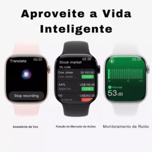 Smartwatch Microwear W11X 46mm Serie 11 1GB Whatsapp A Prova D'água - Imagem 4