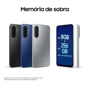Celular Samsung Galaxy A17 Com Ia, 128gb, 4gb Ram, Câm De 50mp, Tela De 6.7 , Nfc, Ip54 - Cinza - Imagem 6