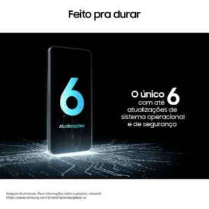 Celular Samsung Galaxy A17 Com Ia, 128gb, 4gb Ram, Câm De 50mp, Tela De 6.7 , Nfc, Ip54 - Cinza - Imagem 7