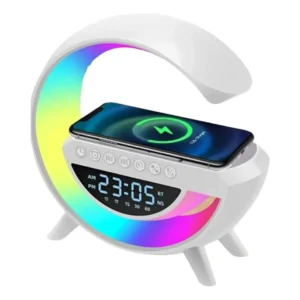 Luminaria G-Speaker Multifuncional Smart Station Led Caixa De Som Relógio