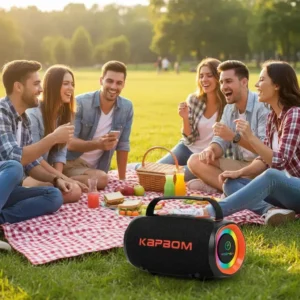Caixa De Som Bluetooth KA-8296 30W A Prova Dagua - Imagem 4
