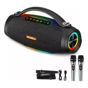 Caixa de Som Bluetooth Portátil Minimen MM-YX763 300W - Imagem 2