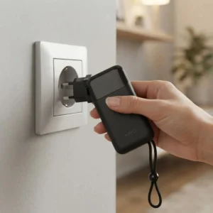 Power Bank Pro 10000mah Turbo 22.5w Com Tomada Cs-01w - Imagem 3