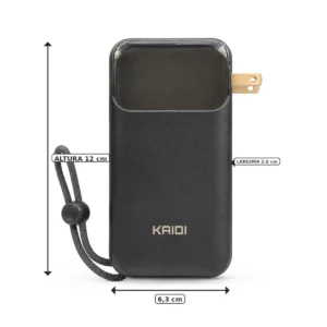 Power Bank Pro 10000mah Turbo 22.5w Com Tomada Cs-01w - Imagem 10