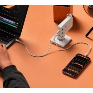 Power Bank Pro 10000mah Turbo 22.5w Com Tomada Cs-01w - Imagem 5